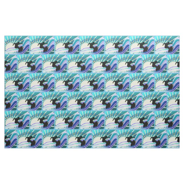 Tissu Été Surf Fun Thunder_Cove (Fat Quarter)