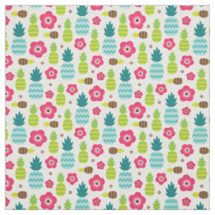 Tissu Été tropical de l'ananas