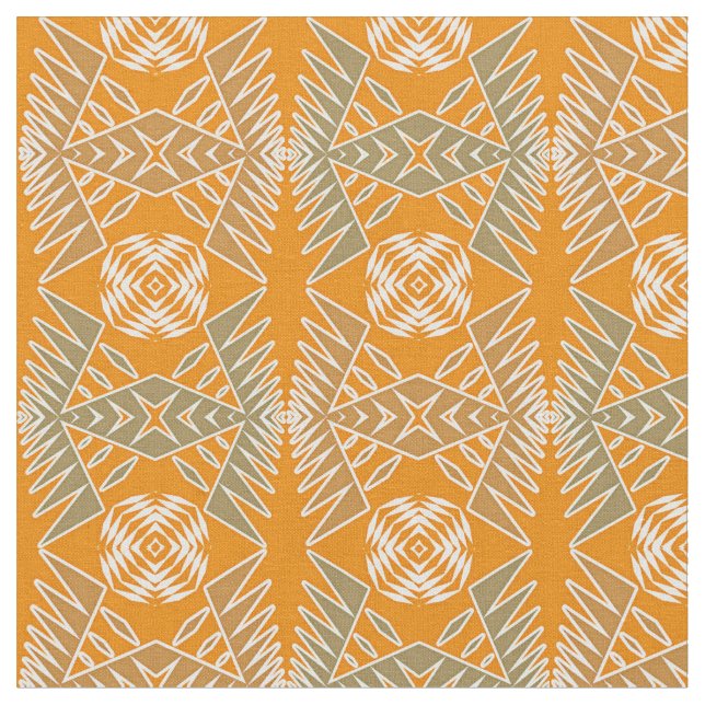 Tissu ethnic african geometric pattern (Fermer)