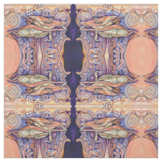 Tissu Étiquette de jeu Spike and Curly (Échantillon)