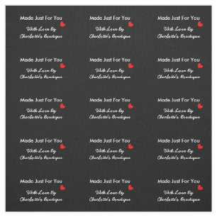 Tissu Étiquettes de couture artisanale coupe et couture 