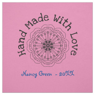 Tissu Étiquettes de couture de surface personnalisée non