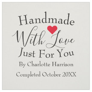 Tissu Étiquettes de couture de surface personnalisée non