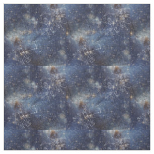 Tissu étoilé de constellations de l'espace