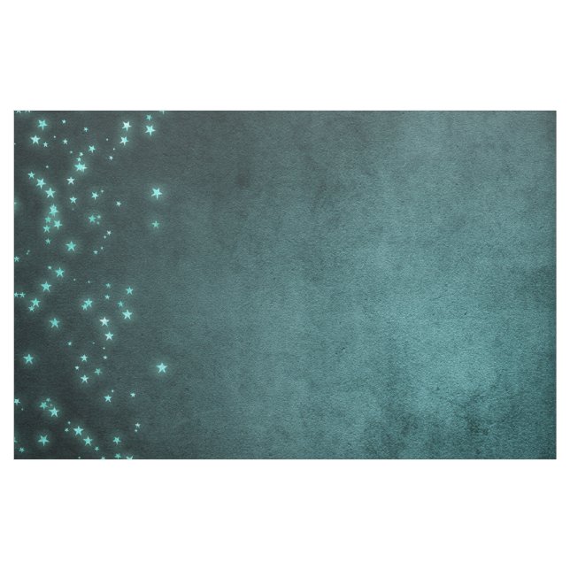 Tissu Étoiles Mystic Twilight | Luminosité de néon vert  (Yard)