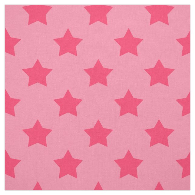 Tissu Étoiles roses Textile Arrière - plan rose (Échantillon)
