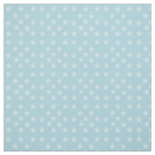 Tissu Étoiles sur Monogramme bleu ou nom Fabric personna