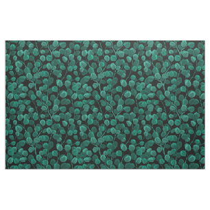Tissu Eucalyptus noir