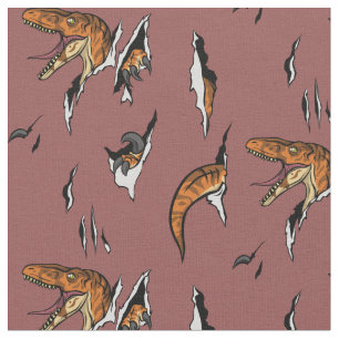 Tissu Évasion de vélociraptor
