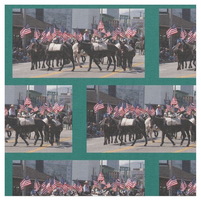 Tissu Évêque Mule Days 2018 (Fermer)