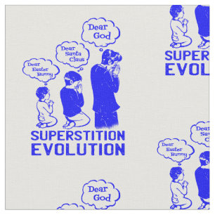 Tissu évolution de superstition drôle