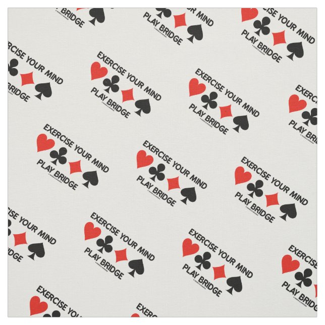 Tissu Exercez votre esprit Pont de jeu Quatre combinaiso (Échantillon)