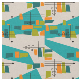 Tissu Explosion Turquoise