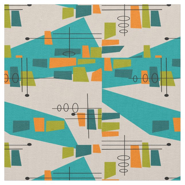 Tissu Explosion Turquoise (Fermer)