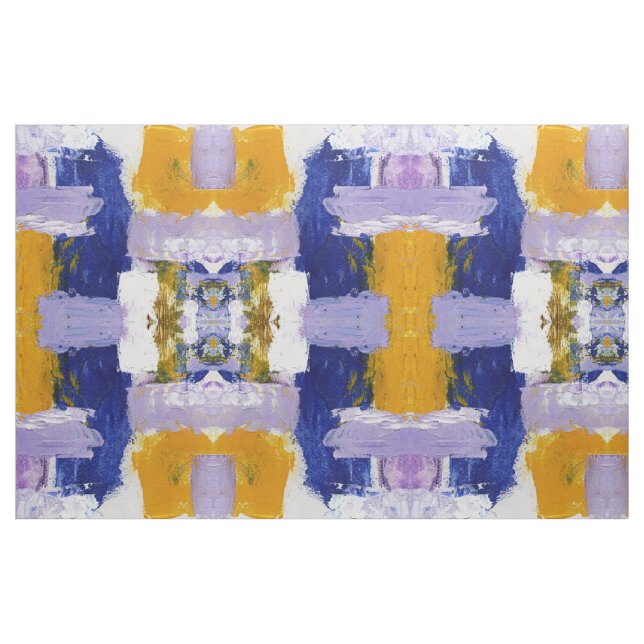 Tissu Expression abstraite #9 (grand) par Michael Moffa (Yard)