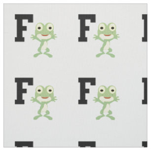 Tissu F est pour Frogman