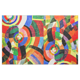 Tissu Fabric-Abstrait-Robert Delaunay 6