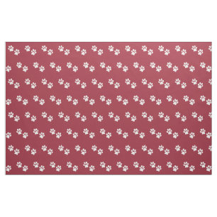 Tissu Fabric de conception Empreinte de patte