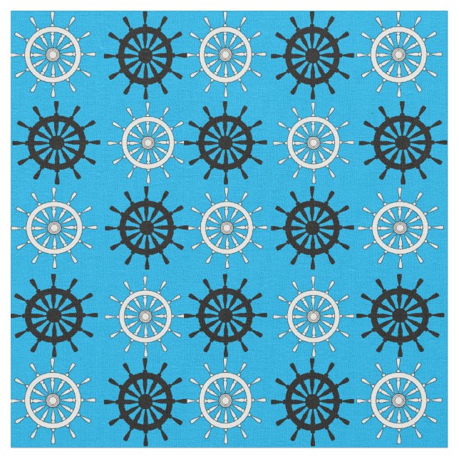 Tissu Fabric - Helms de navire (Fermer)