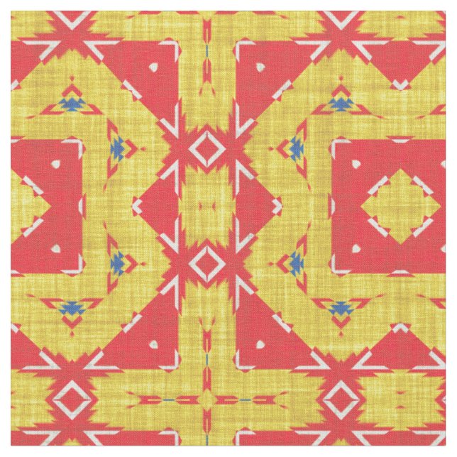 Tissu Fabric moderne amérindien 8 sur mesure (Fermer)