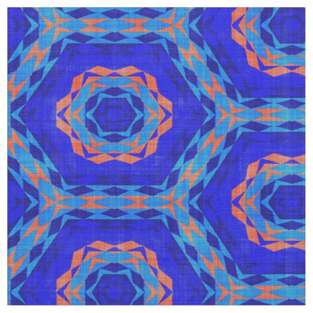 Tissu Fabric moderne amérindien 9 sur mesure (Fermer)