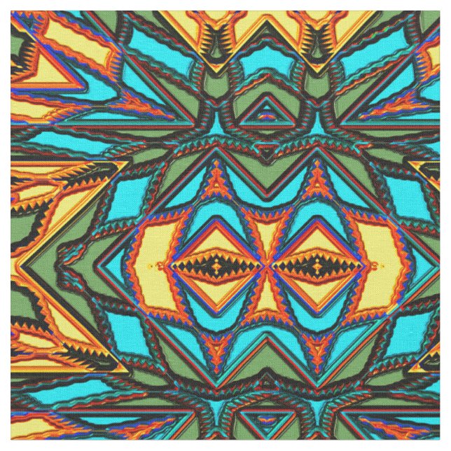 Tissu Fabric moderne Native American 7 Custom (Fermer)