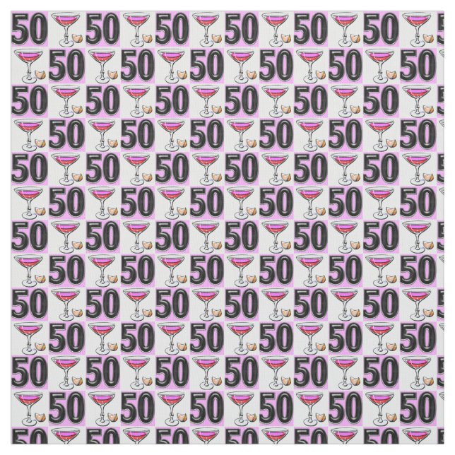 TISSU FABULEUX 50E ANNIVERSAIRE (Échantillon)