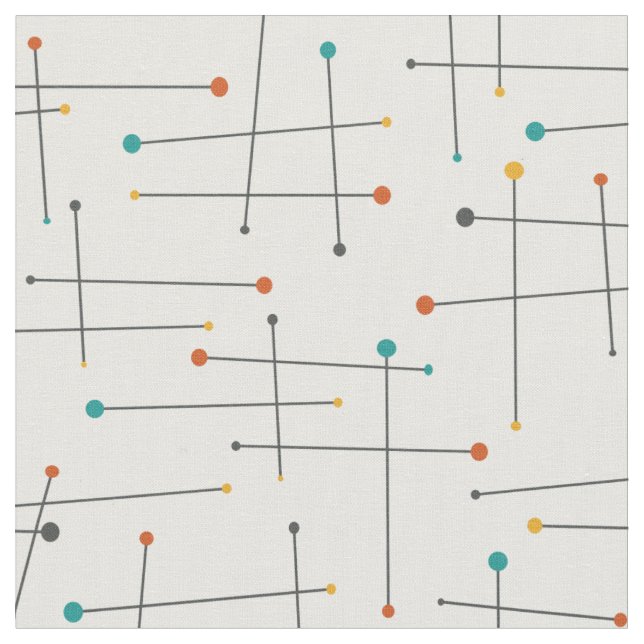 Tissu Fâcheux Motif De Lignes Et De Points Du Milieu Du  (Fermer)