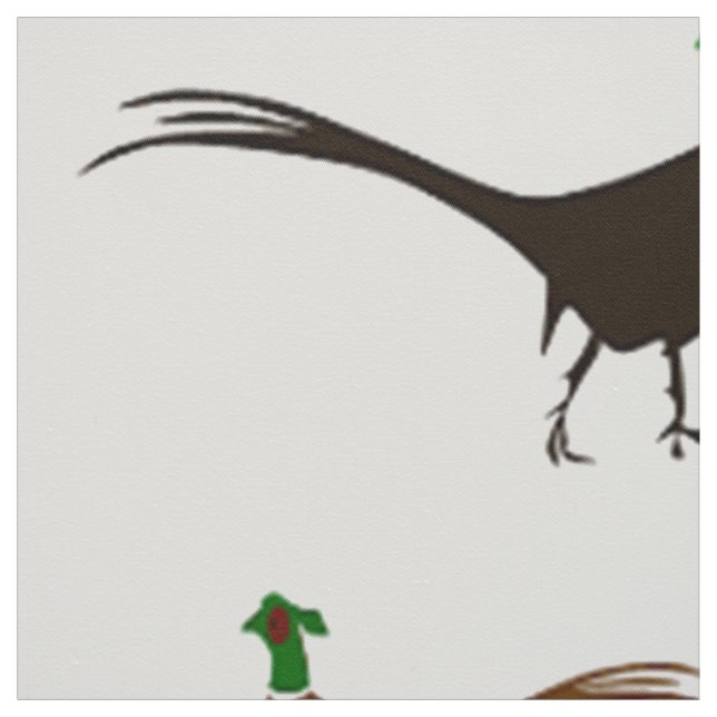 Tissu faisans Anneau-étranglés (Échantillon)