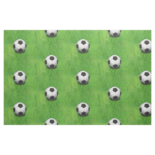 Tissu fait sur commande de boule du football (Fat Quarter)