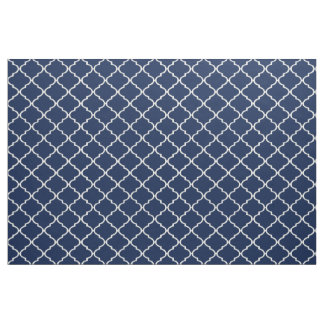Tissu fait sur commande de Quatrefoil d'ivoire et