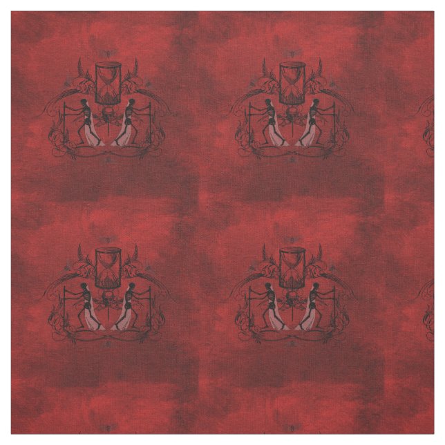 Tissu Falln Memento Mori (Échantillon)