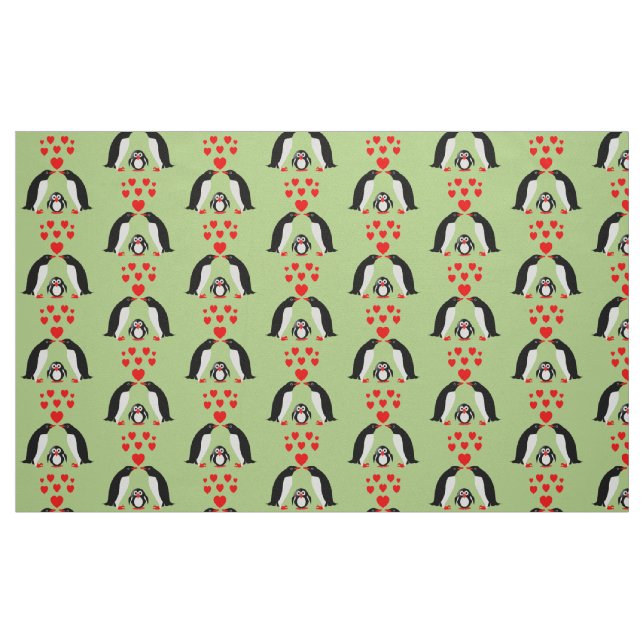 Tissu Famille Penguins (Fat Quarter)