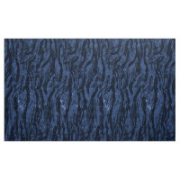 Tissu fané de Camo de rayure bleue