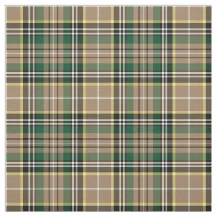 Tissu Farrell Tartan, Motif Tan Irish Plaid