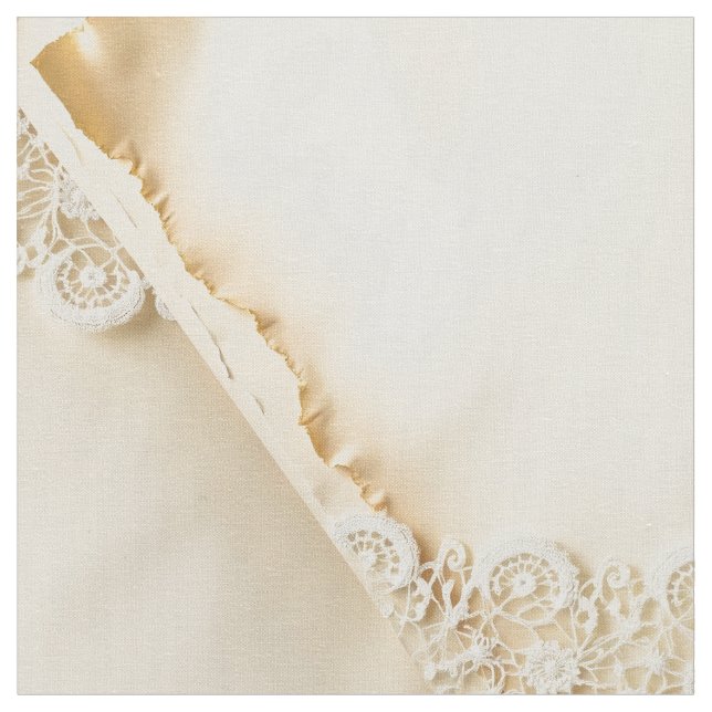 Tissu Faux Ecru Lace Boxes Fabric (Fermer)