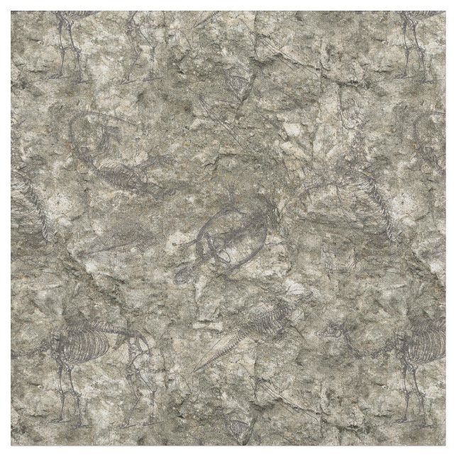 Tissu Faux Fossil (Fermer)