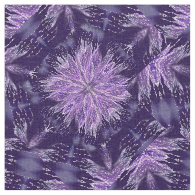 Tissu Fée de pluie violette (Fermer)