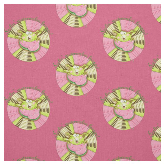 Tissu Feeling Froggy (Échantillon)