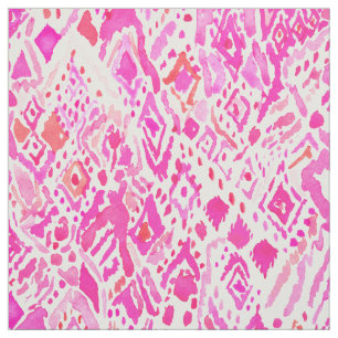 Tissu Femmes roses d'aquarelle de DIAMANTS de DANSE