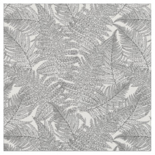 Tissu Ferme en noir et blanc