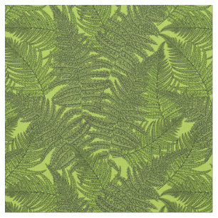 Tissu Ferme en vert
