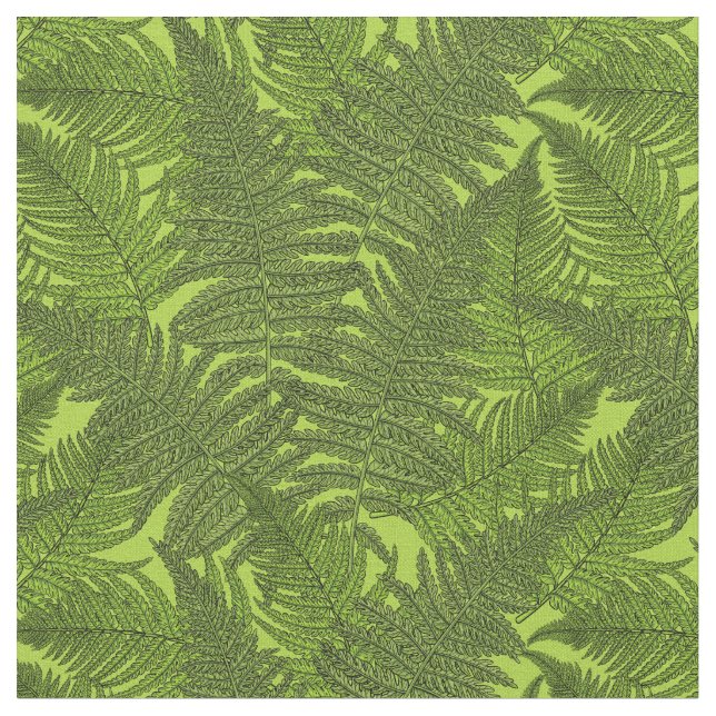 Tissu Ferme en vert (Fermer)