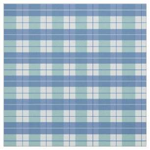 Tissu Ferme Été Bleu À damiers En vichy Plaid