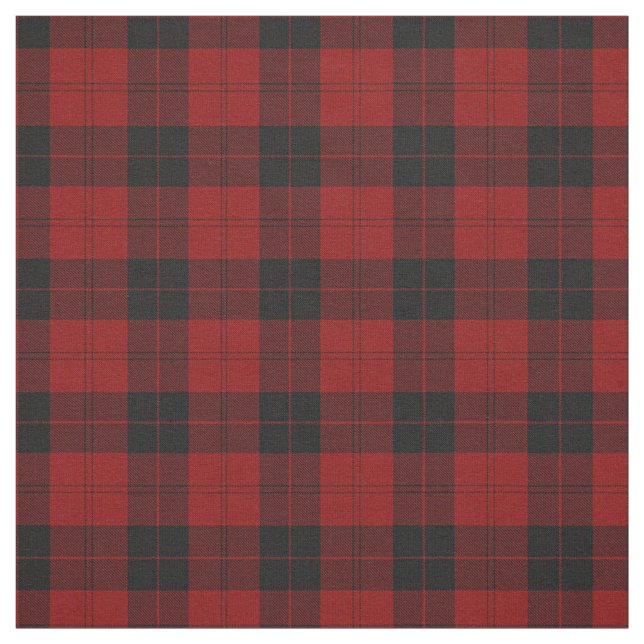 Tissu Ferme Russe Red Black Buffalo Plaid Check (Échantillon)