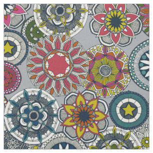 Tissu festival du cirque de mandala
