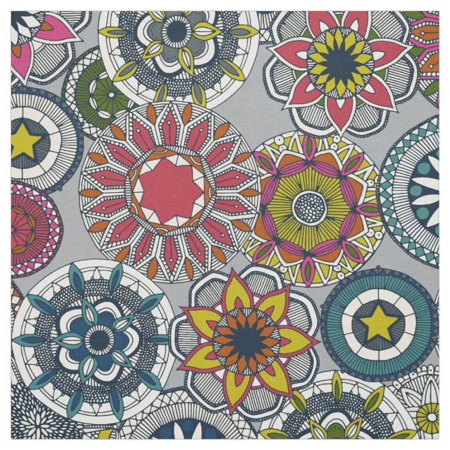 Tissu festival du cirque de mandala (Échantillon)