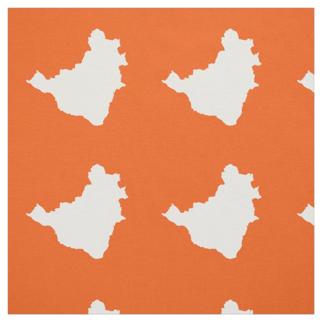 Tissu Festival Orange Brésil (Échantillon)