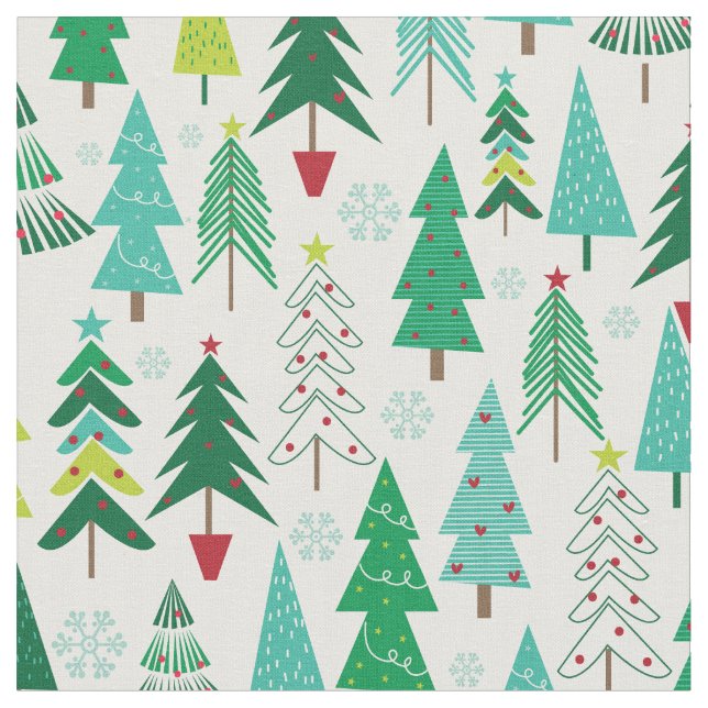 Tissu Festive de Noël moderne et tendance (Fermer)