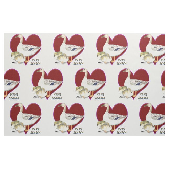 Tissu Fête des mères : Viva Mama ! (Fat Quarter)